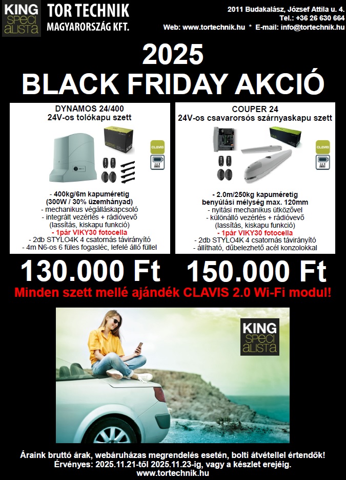 KingGates Black Friday kep